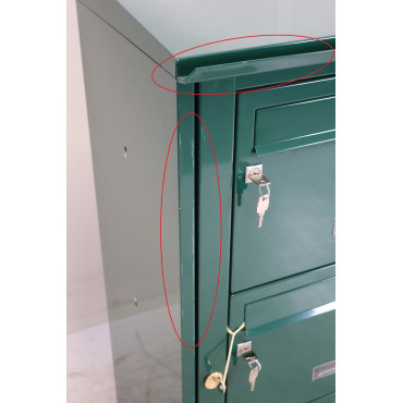 Bloc de 6 Boîtes aux Lettres LEABOX Collective Extérieur Pas Cher