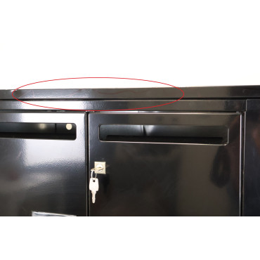 Bloc de 15 Boîtes aux Lettres LEABOX Collective Intérieur Pas Cher