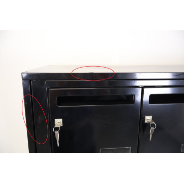 Bloc de 15 Boîtes aux Lettres LEABOX Collective Intérieur Pas Cher