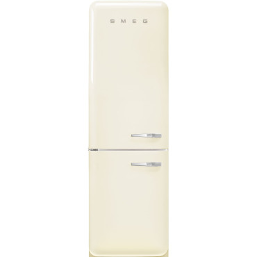 Réfrigérateur Congélateur Combiné 2 Portes 331L SMEG Années 50 Crème - FAB32LCR6 - NEUF Déclassé