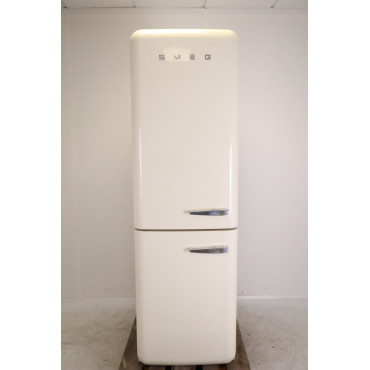 Réfrigérateur Congélateur Combiné 2 Portes 331L SMEG Années 50 Crème - FAB32LCR6