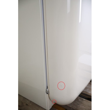 Réfrigérateur Congélateur 2 Portes 331L SMEG Années 50 Crème - FAB32LCR6 - NEUF Déclassé