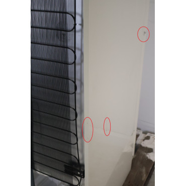Réfrigérateur Congélateur Combiné 2 Portes 331L Années 50 Crème - FAB32LCR6 - NEUF Déclassé