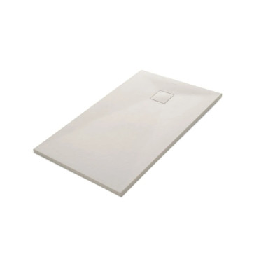 Receveur de Douche Extra-Plat 180x100cm MC BATH Centuria Cover Stone Merfil Ivoire - 01CCMR18001000M - NEUF