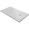 Receveur de Douche Rectangulaire 160x80cm ALTERNA DAILY'O Résine Béton Blanc - 6875512 - NEUF