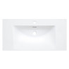 Plan Vasque Lavabo 90.5x46x16cm CEDAM Teplan Blanc Mat - TEPLAN90BL - NEUF Déclassé