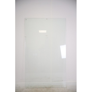 Paroi de Douche 120x200cm AQUANCE IXIA II Profil Argent Verre Transparent - IXIA29232 - NEUVE