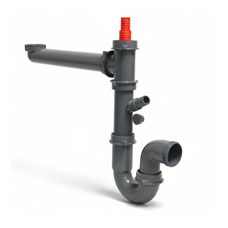 Kit Plomberie Siphon FRANKE Ø4cm Raccord Mural - 112.0562.326 - NEUF