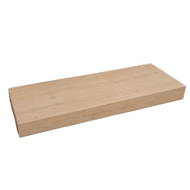 Plan de Toilette Stratifié PT15 Rebombée Droite INSTINCT 140x50x15cm Effet Chêne - 007293203 - NEUF