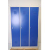 Vestiaire Industrie Salissante 3 Colonnes Fermeture Moraillon