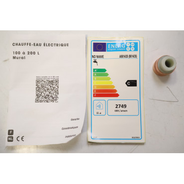 Chauffe-Eau Électrique 100L Vertical