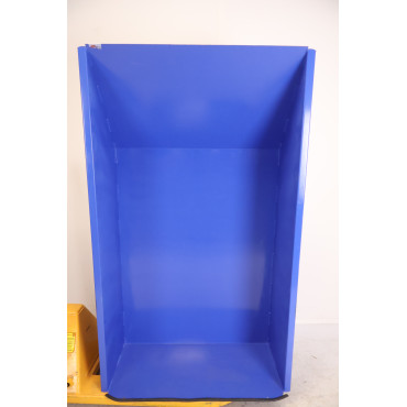 Benne L160xl96xP40cm 600L Sans Roue Bleu - BB600 - NEUVE