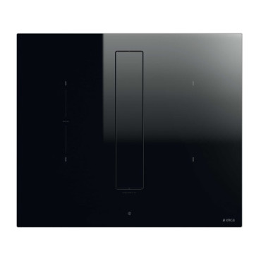 Plaque de Cuisson à Induction Aspirante 60cm ELICA Nikolatesla Fit Hotte Intégrée 4 Foyers Noir