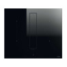 Plaque de Cuisson à Induction Aspirante 60cm ELICA Nikolatesla Fit Hotte Intégrée 4 Foyers Noir