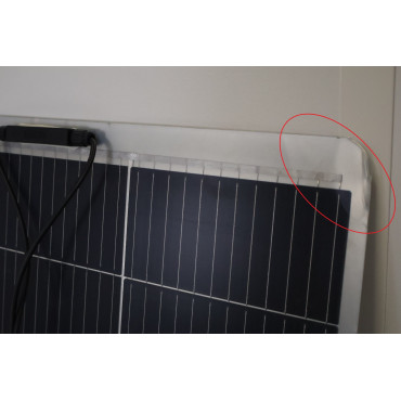 Panneau Capteur Solaire Souple EZA SOLAR 180W Semi-Flex PERC 24V Camping-car Fourgon