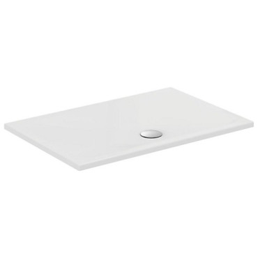 Receveur de Douche Rectangulaire Extra-Plat 120x90cm PORCHER Okyris Céramique Blanc