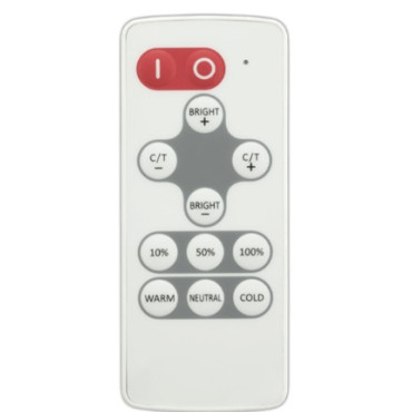 Télécommande et Récepteur ASLED pour Ruban LED CTC Blanc -  NT20 - 3760266368586 - NEUF