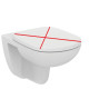 Cuvette Suspendue WC IDEAL STANDARD Kheops+ Blanc - T331001 - NEUVE