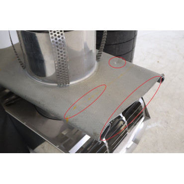 Traversée de Toit Incliné pour Air VIESSMANN pour Vitovent 300 Acier - 9562054 - NEUVE Déclassée