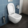 Pack WC Toilette Suspendues avec Abattant IDEAL Standard Frein de Chute - T354601 - NEUVE