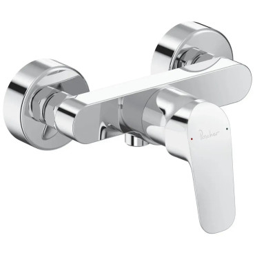 Mitigeur Douche Mural PORCHER Okyris Chromé Brillant - D0574AA - NEUF