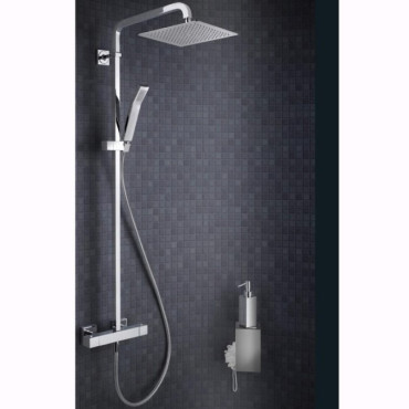 Colonne de avec Mitigeur Thermostatique CRISTINA ONDYNA Quarelo 250 Chromée - QD47851 - NEUVE