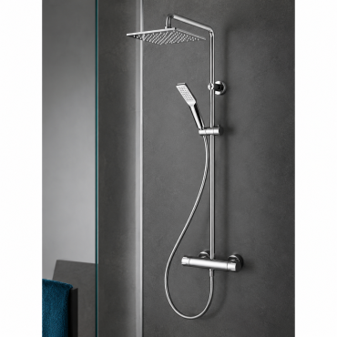 Mitigeur Thermostatique ONDYNA QUADRI 250 Chromé - QD48551 - NEUVE