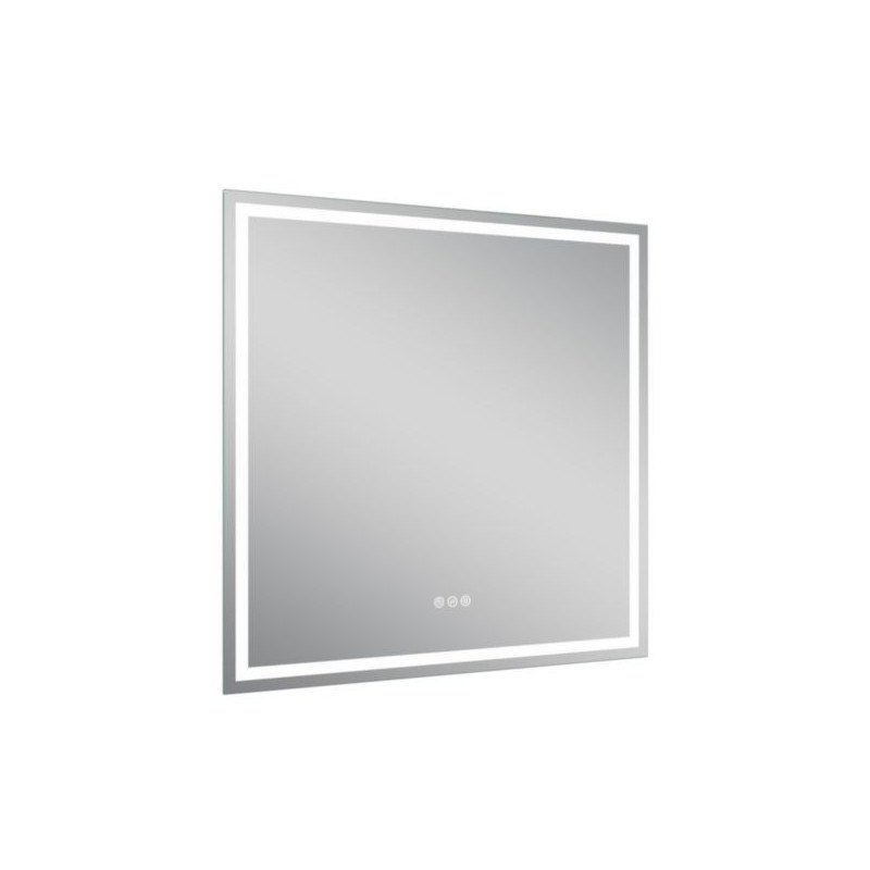 Miroir LED Ambiance PRADEL Antibuée et Antiéclat 80x80cm - P900015 - NEUF