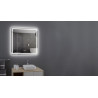 Miroir LED  PRADEL Antibuée et Antiéclat 80x80cm - P900015 - NEUF