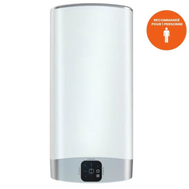Chauffe-Eau Électrique Plat 45L ARISTON Velis Evo Dry Vertical/Horizontal Mural Stéatite Monophasé - 3626243 - NEUF Déclassé