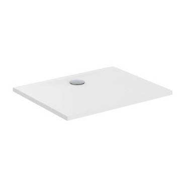 Receveur de Douche 100x80cm Rectangulaire PORCHER OKYRIS Sans Bonde Blanc - P1045YK - NEUF