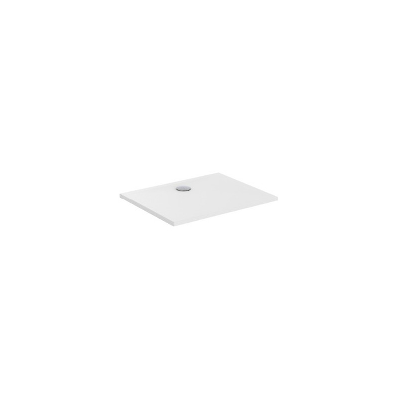 Receveur de Douche 100x80cm Rectangulaire PORCHER OKYRIS Sans Bonde Blanc - P1045YK - NEUF