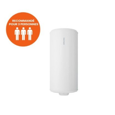 Chauffe-Eau Électrique 150L ATLANTIC Chaufféo Compact Vertical Mural Monophasé