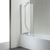 Pare-80x140cm IDEAL STANDARD Connect 2 Pivotant en Chrome - T9923EO - NEUF