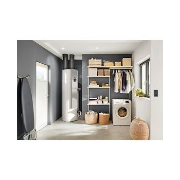 Chauffe-Eau Thermodynamique 200L ATLANTIC Calypso ACI Hybride Connecté Vertical Stable Monophasé
