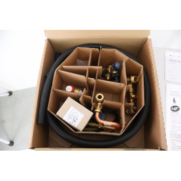 Kit de Raccordement avec Plaque SAUNIER DUVAL Duomax/Heliotwin