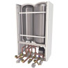 Dosseret Hydroefficiency ATLANTIC 2 Ballons Inox 16L et Barette Robinet pour Chaudière Murale Naema/Naia 2 Duo 30 - 021232 -NEUF