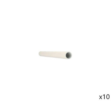 Lot de 10 Tuyaux Multicouche Nu TRA U Multitrapress Ø25mm Barre Tuyauterie et Raccords Blanc - 06.06.025 - NEUF Déclassé