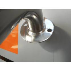 Rampe de piscine avec platines soudées 2 m FLEXINOX NEUVE déclassée