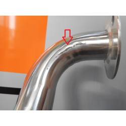 Rampe de piscine avec platines soudées 2 m FLEXINOX NEUVE déclassée
