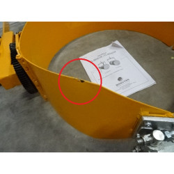 FL-00361M - Basculeur de fûts avec réducteur pour palan force 360 kg