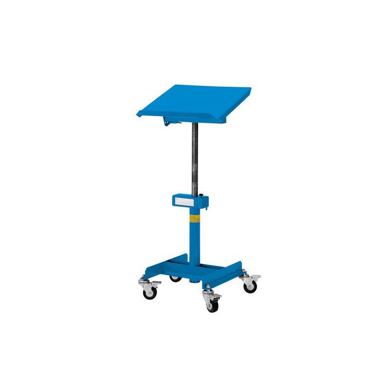 Desserte Mobile Réglable SOFAME XL Avec Plateau Inclinable Charge 150kg Desserte Mobile Réglable SOFAME XL Avec Plateau Inclinable Charge 150kg