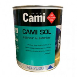 CAMI 2030700 - Peinture pour sol 2,5 litres blanc mat