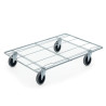 STOCKMAN - Chariot Roulant Fil d'Acier 400Kg bacs 600x400mm ZD400A