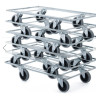 STOCKMAN - Chariot Roulant Fil d'Acier 400Kg bacs 600x400mm ZD400A