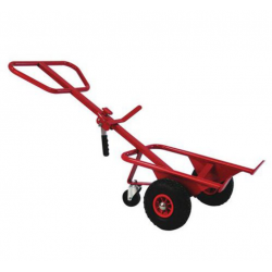 Chariot Diable Acier FIMM pour Fûts Plastiques et Métalliques 220L Roue...