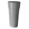 EMP - Pot Elancé 113L Polyéthylène Intérieur - Extérieur Gris