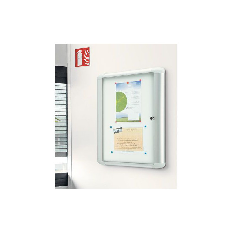 MASTERVISION BI-OFFICE - Vitrine d'Affichage Magnétique LB02612H