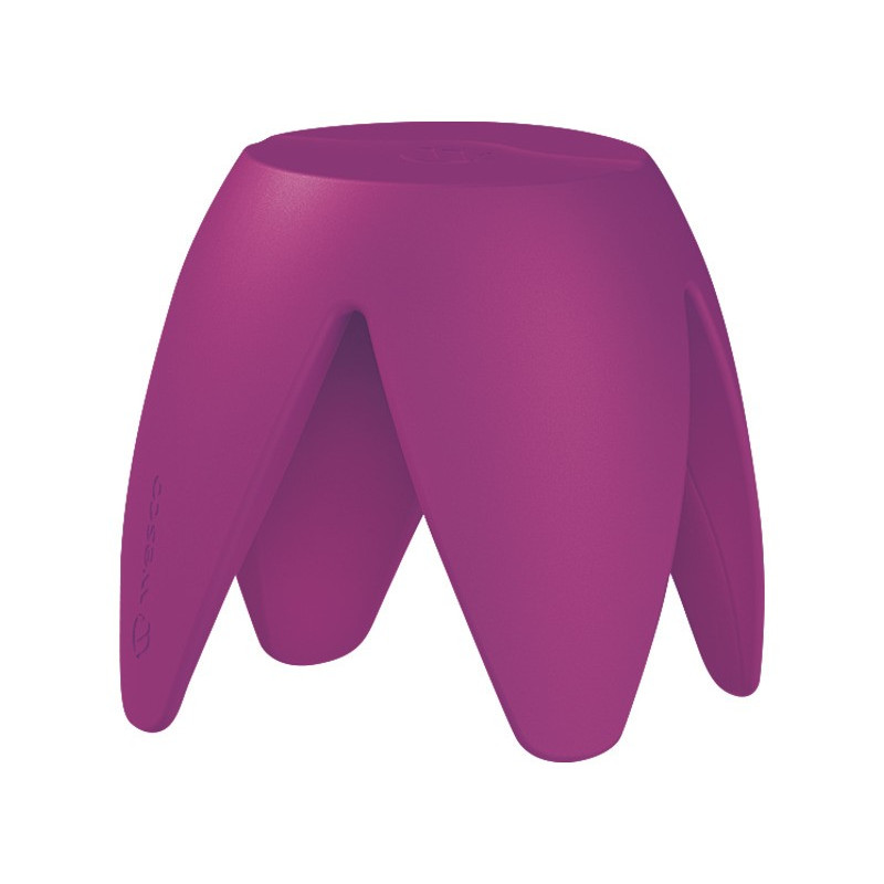 WESCO 44 873034 - Lot de 2 tabourets T2 pour enfant Flora Violet WESCO 44 873034 - Lot de 2 tabourets T2 pour enfant Flora Violet