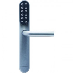 Poignée de Porte Electronique à Code Carré 8x92mm JPM PLAQUE PB Mifare +...